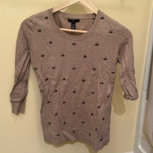 Gap Sweater with rhinestone detail